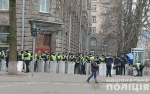 Протесты в Киеве: на дежурство вышли 3 000 полицейских