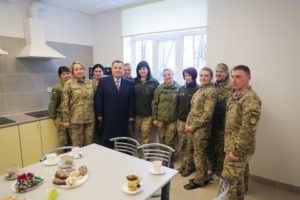 Во Львовской области открыли новые общежития для военных летчиков
