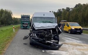 В Польше автобус с украинцами попал в ДТП, четверо пострадавших